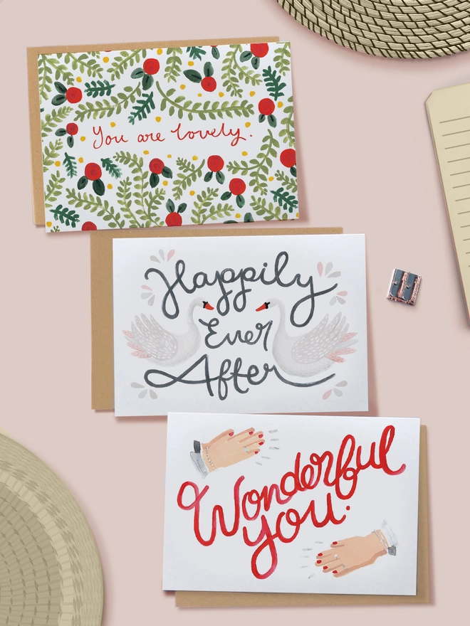 Happily ever after card collection