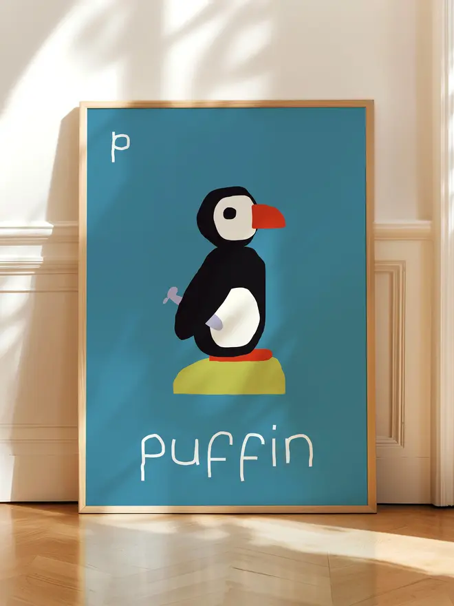 'Puffin' Print