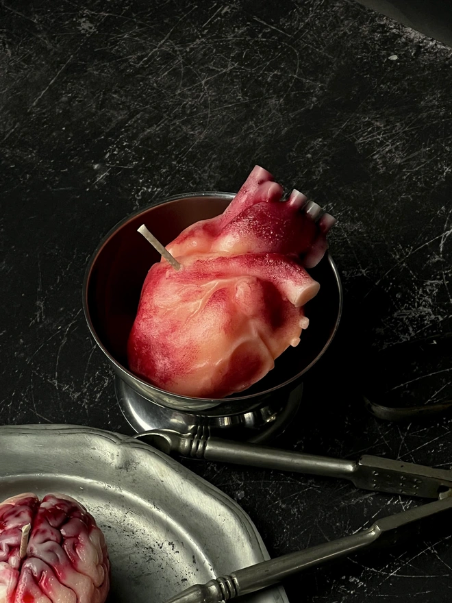The Human Heart Candle