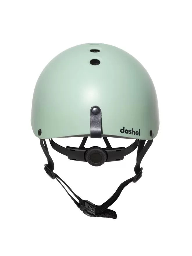 Dashel Sage Green Helmet from the back.