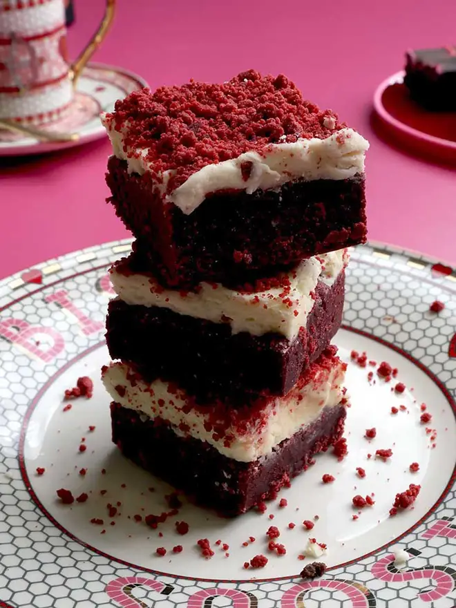 Red Velvet Brownies