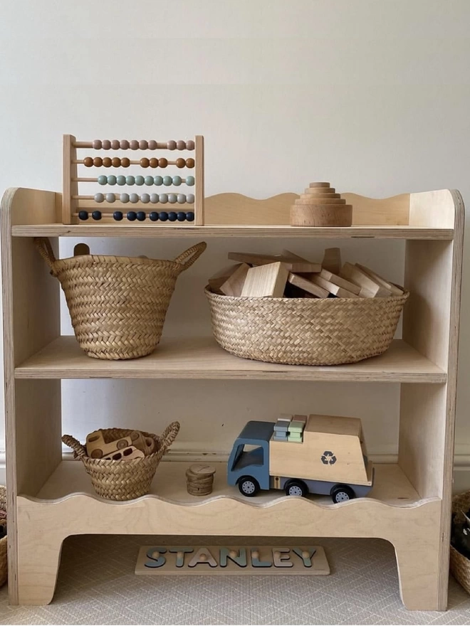 Montessori Children's Toy Shelf