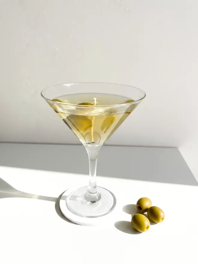 Dirty Martini Candle
