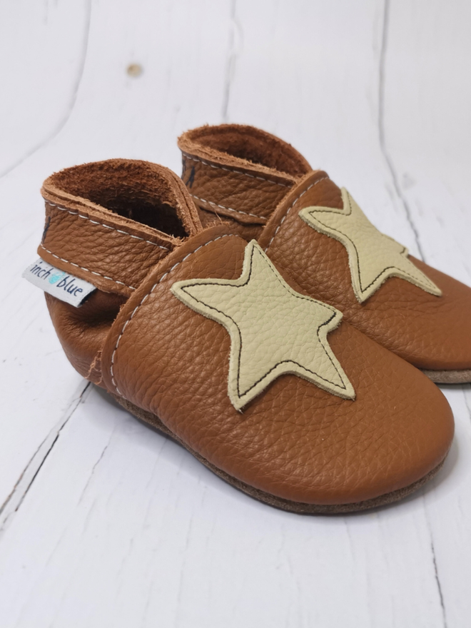 Starry Caramel & Cream Baby / Kid Shoes