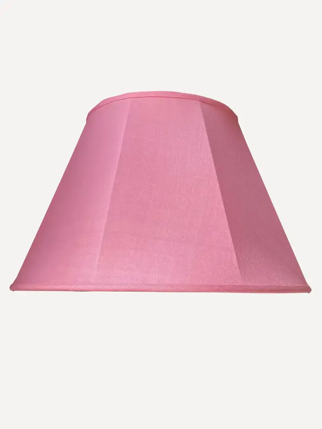 Rose Octagon Silk Lampshade