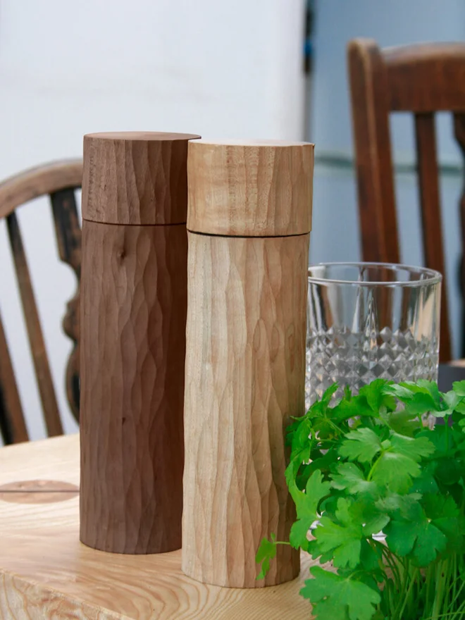 Wooden Salt & Pepper Mills