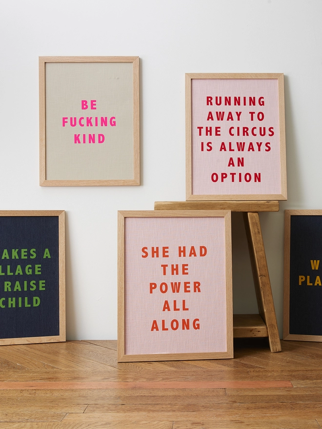 All the quote prints