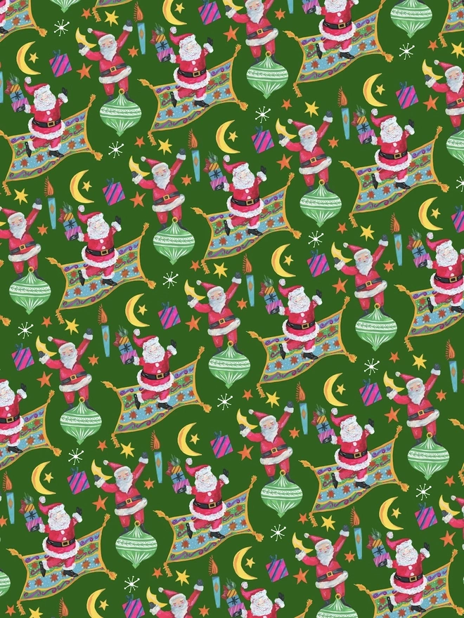 Single Sheet Santa Magic Gift Wrap 