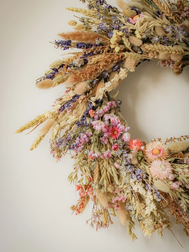 'Cotswold' Everlasting Dried Wreath