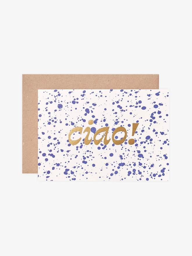 splatter-greeting-card-with-hot-foil-to-say-hello