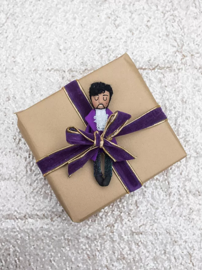 Prince seen in a present.
