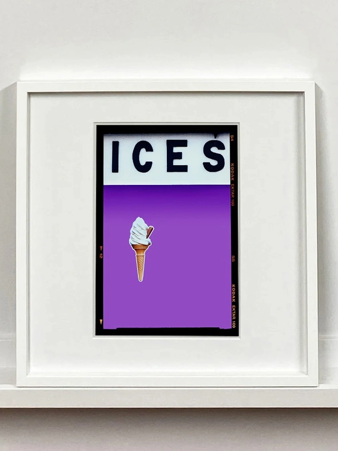 'ICES', Lilac, Bexhill on Sea, Colourful Artwork