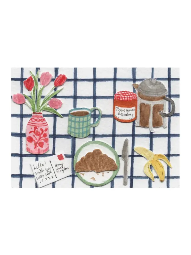 Wish You Were Here Greetings Card