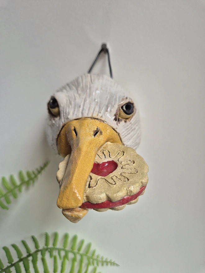 Seagull With Jammy Dodger