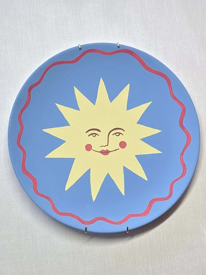finished sun plate
