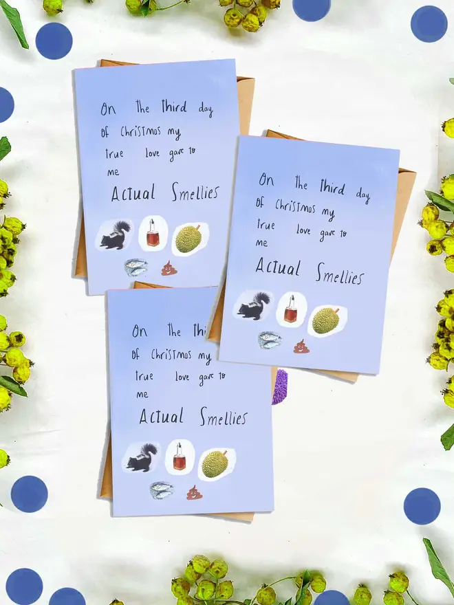 Imagine if we gave each other actual smellies