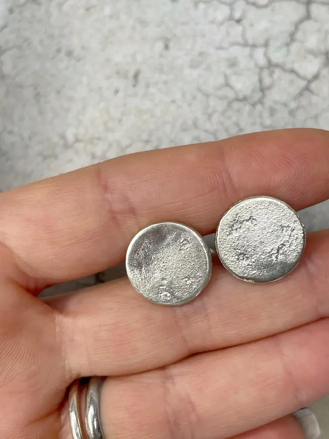 These 'love you to the moon' cufflinks are made from recycled sterling silver and subtly shaped to look like the moon - the perfect way to tell your dad he's out of this world... without getting too mushy. A great Father's Day gift for the man who means everything to you. Made by Celina C Jewellery, a small business in the UK, find on Holly & Co.