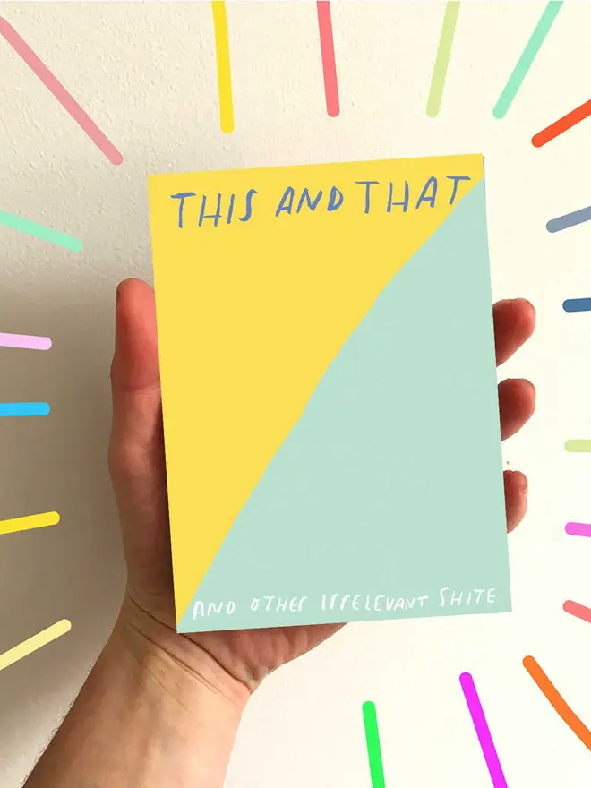 This and that desk jotter
