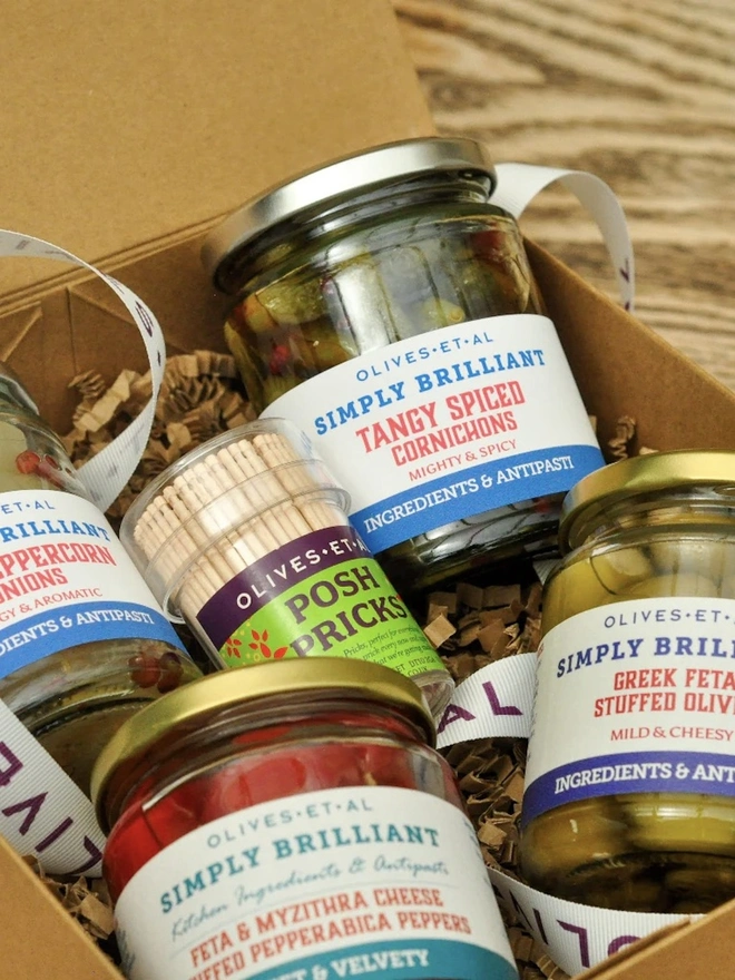 Antipasti Selection Hamper Gift Set