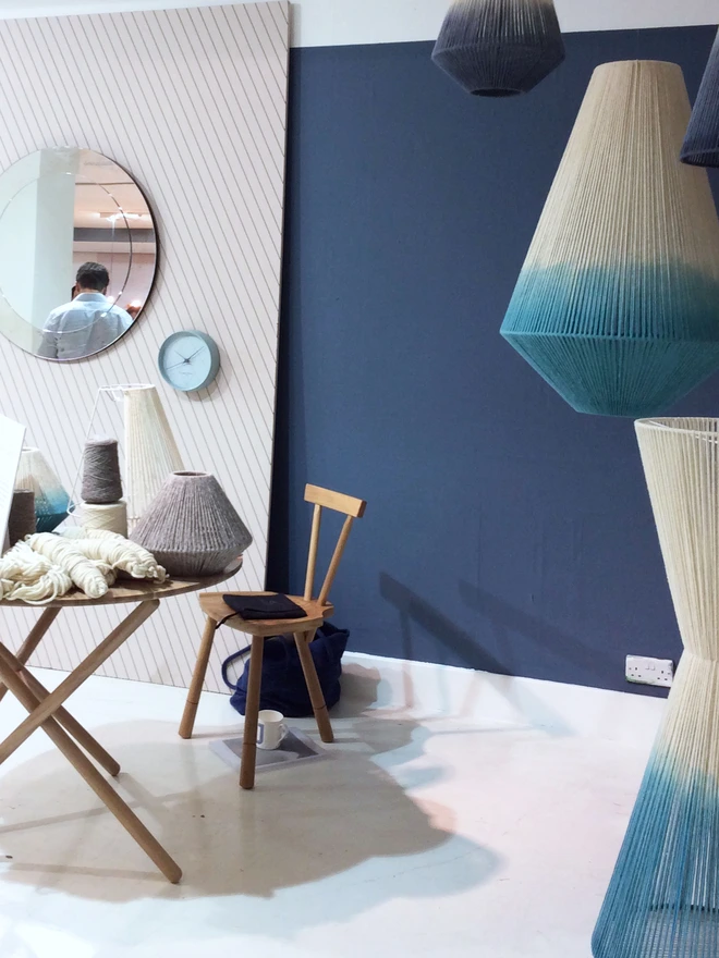 LargeNipped In Pendant Lampshade