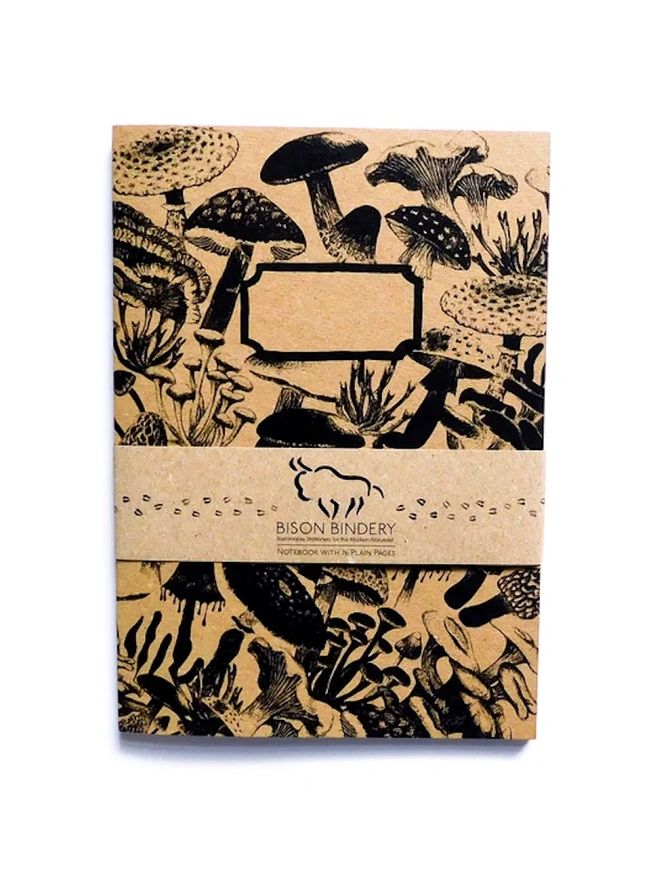 Mushroom Print Sketchbook
