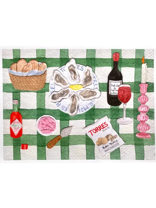 Large Date Night Print 