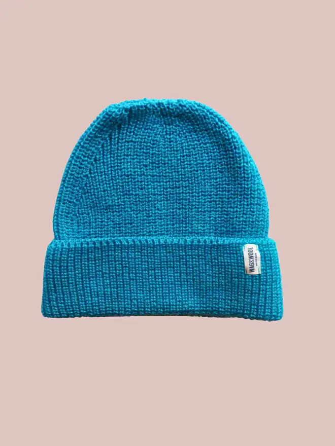 british wool beanie hat