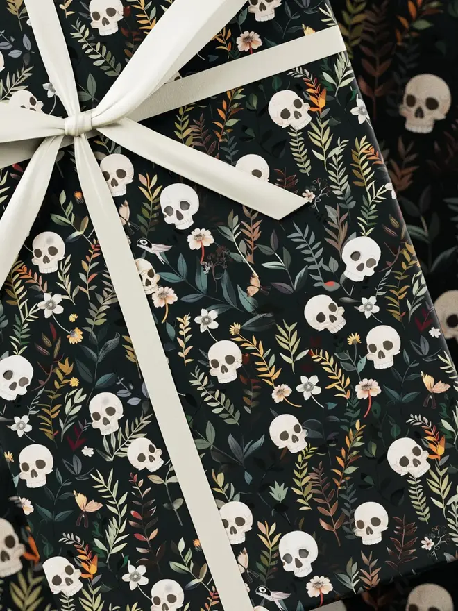 Skull Wrapping Paper