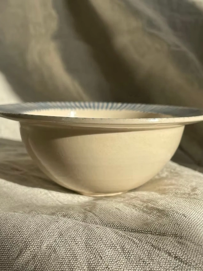 Striped Planet Bowl 