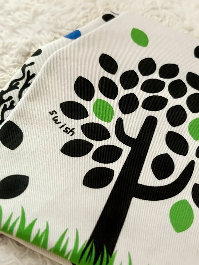 Tree on My Quiet Book, High-contrast Soft Book