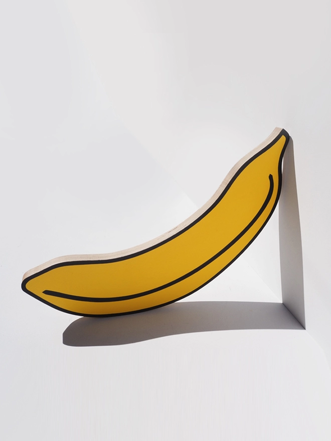 Banana Product Photo With Shadow