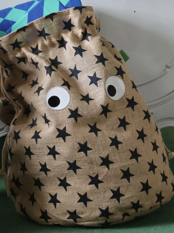 Googly Eyes Christmas Sack