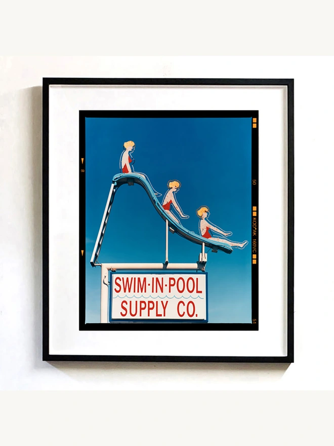 Swim-in-Pool Supply Co Framed in Black