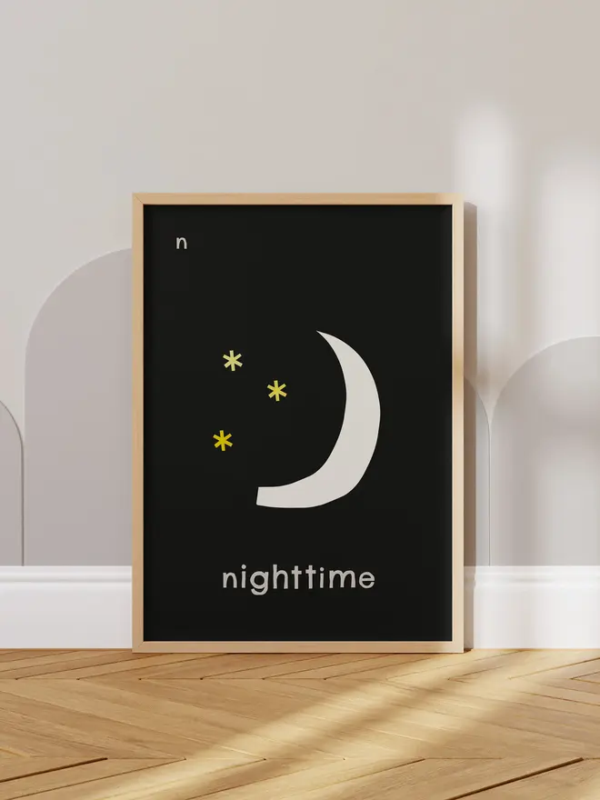 'Nighttime' Print