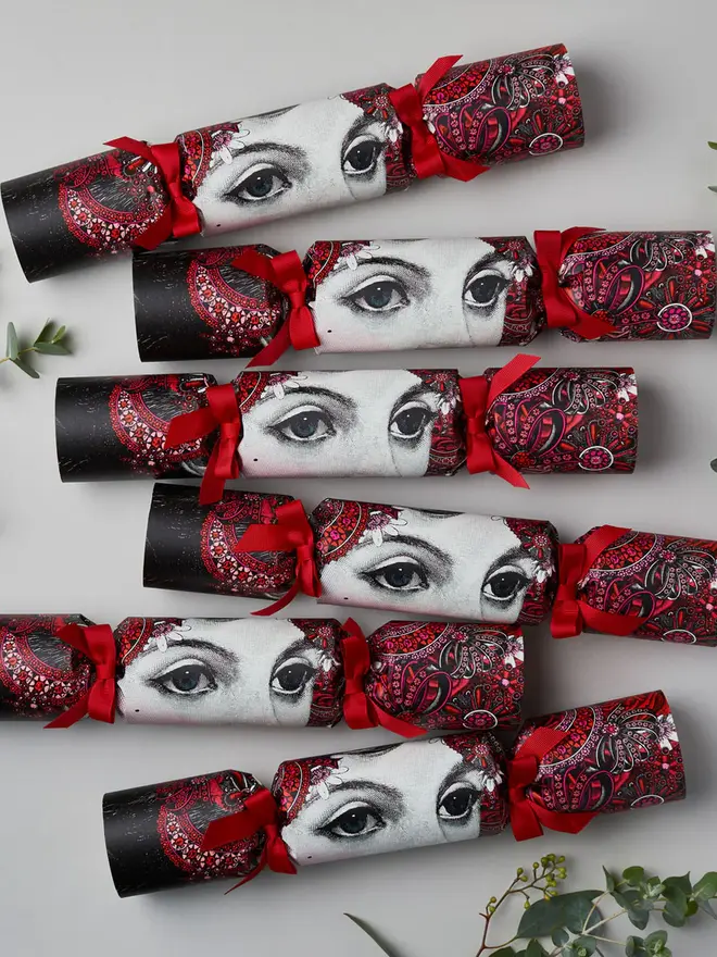 Christmas Lady Luxury Christmas Crackers (Set Of 6)