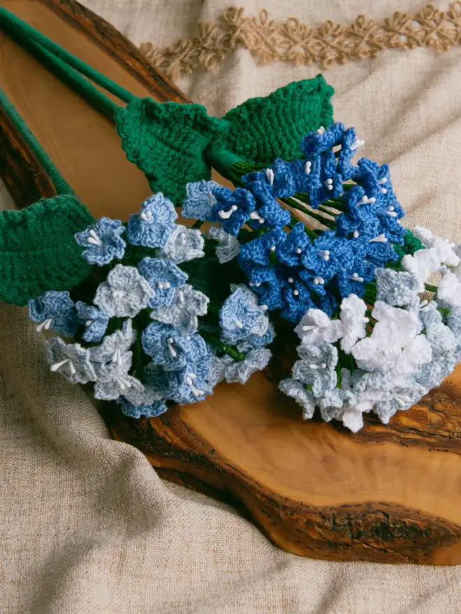 The Way to You Crochet Flower Hydrangea