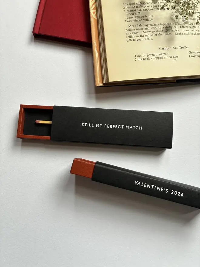 Personalised Handmade Perfect Match Valentine's Love Token Gift