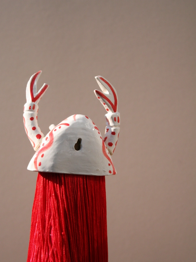 ceramic lobster wall hanging
