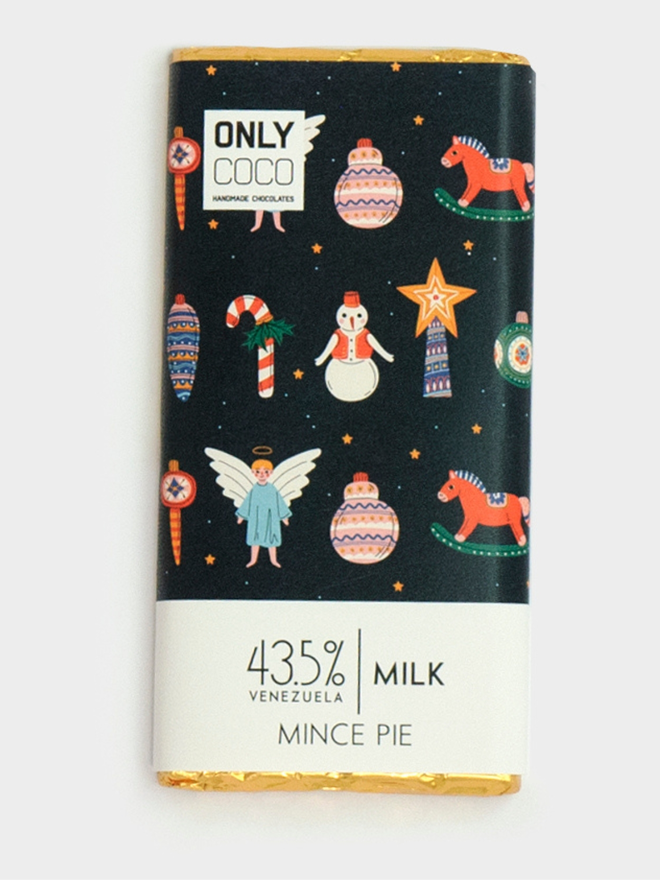 Mince Pie Milk Chocolate Bar