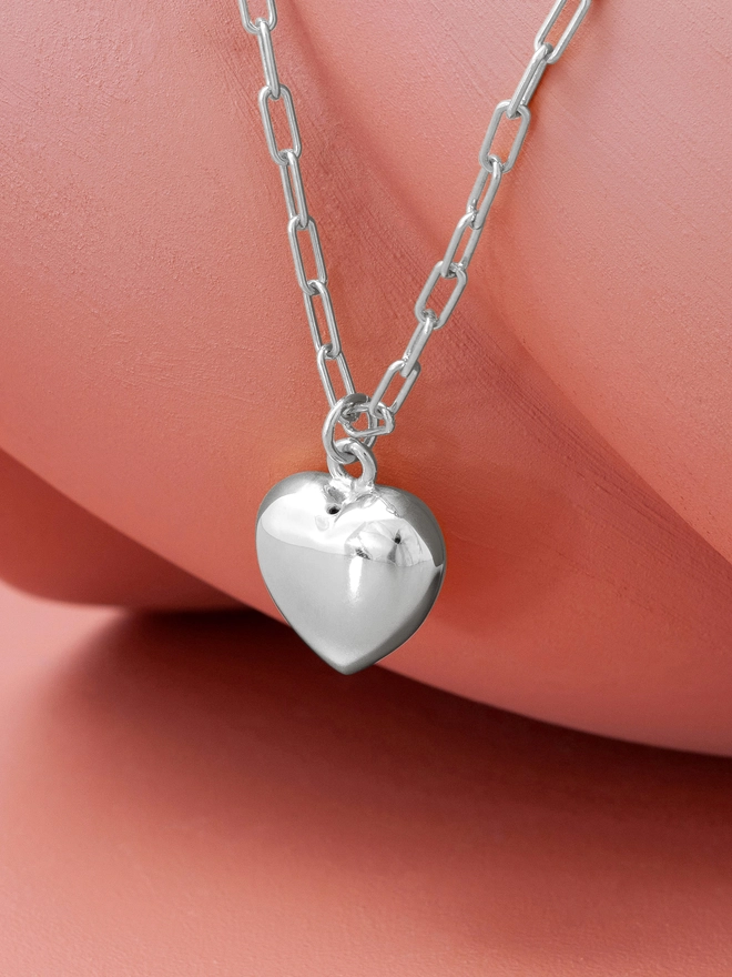 Polished Heart Pendant