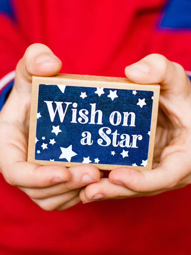 Wish on a star embroidery kit