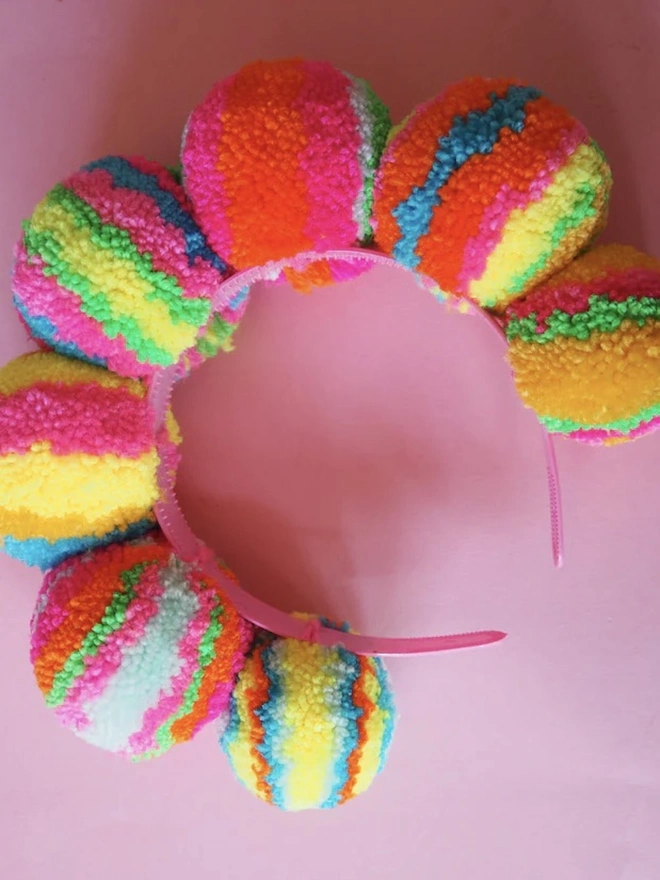 DIY Pom Pom Headband Kit