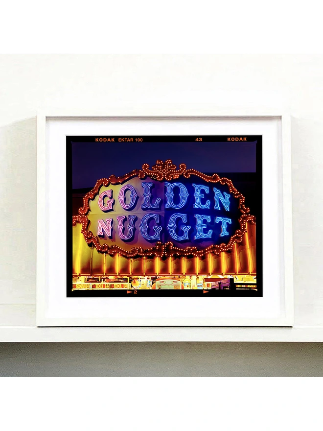 Golden Nugget small white frame Richard Heeps