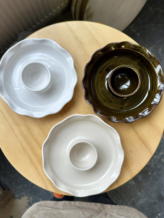Frill olive dish