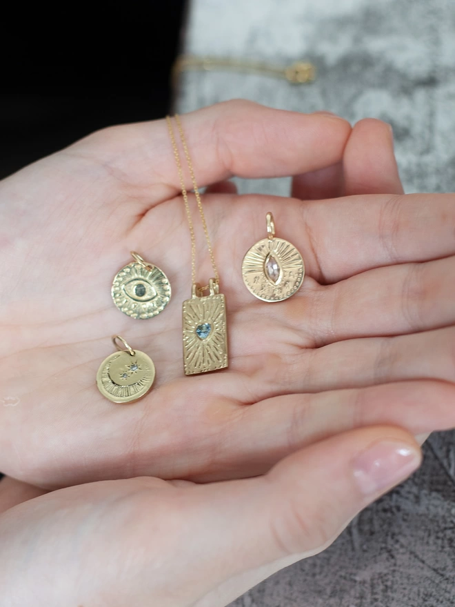 Talisman Gold Necklaces 