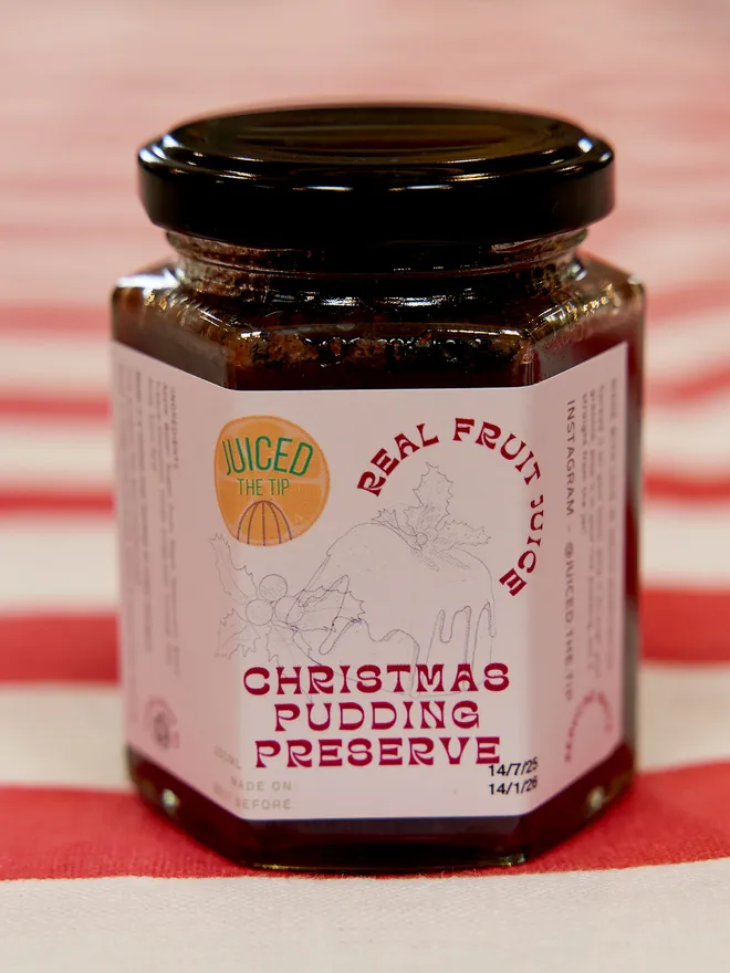 Christmas pudding preserve