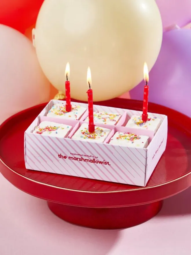 Birthday Cake Marshmallows