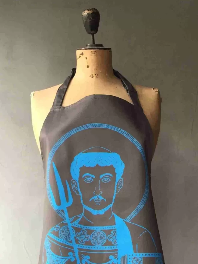 Saint Lawrence Patron Saint Of Cooking Apron