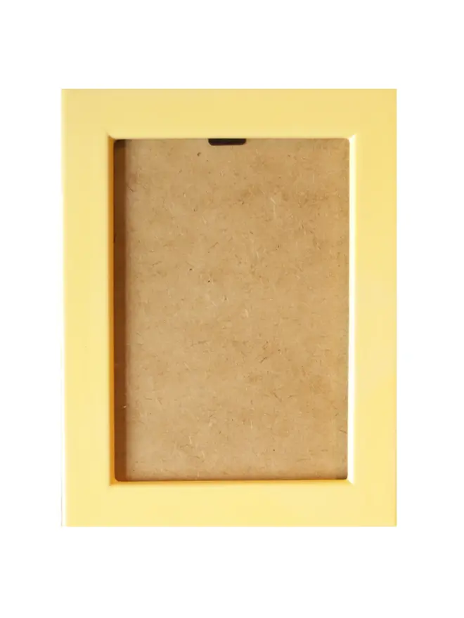 cashmere yellow lacquered frame