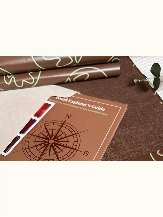 Wooden Shape Tracing Puzzle Heirloom Toy, on a table. 